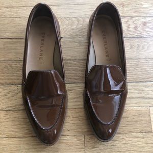 Everlane Modern Loafer in Burgundy Patent